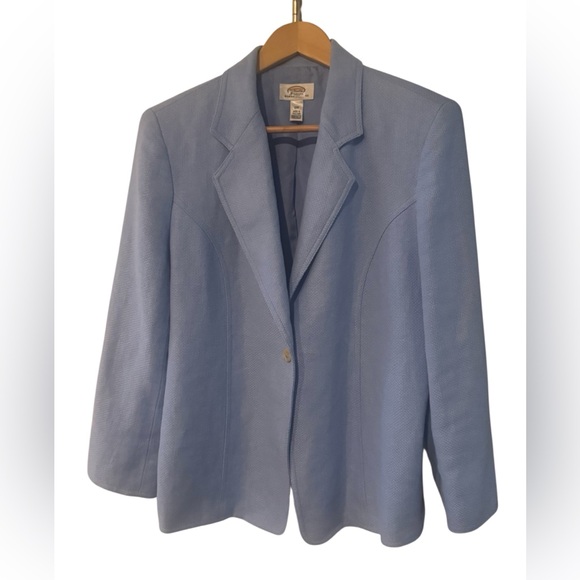 Talbots Jackets & Blazers - Talbots Women's Blazer - Light Blue